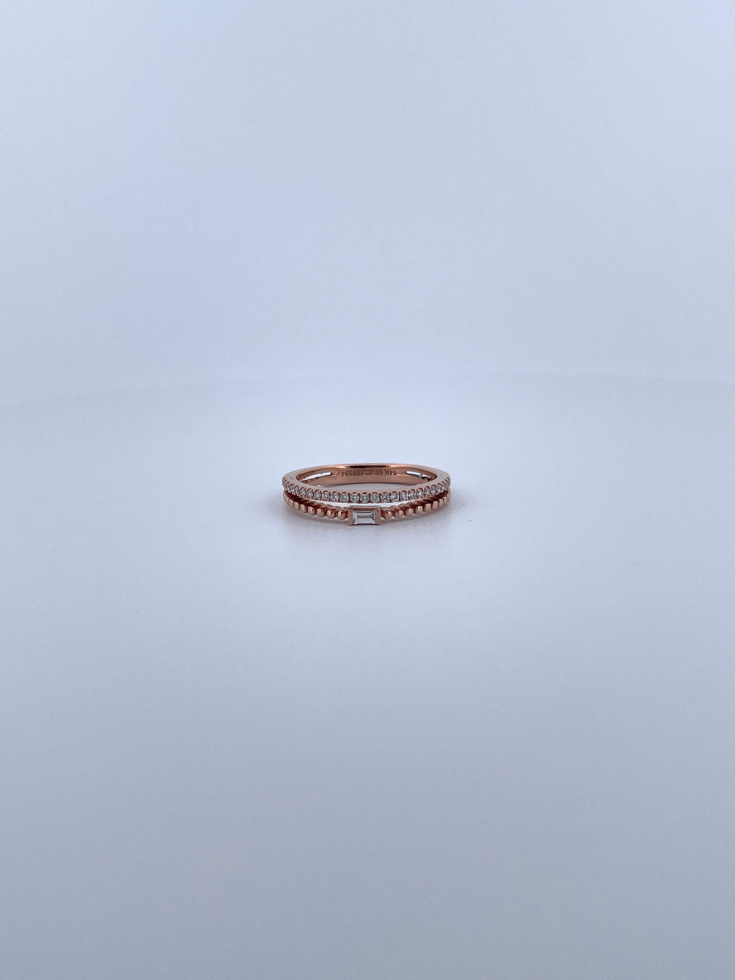 Rose Gold Double Band