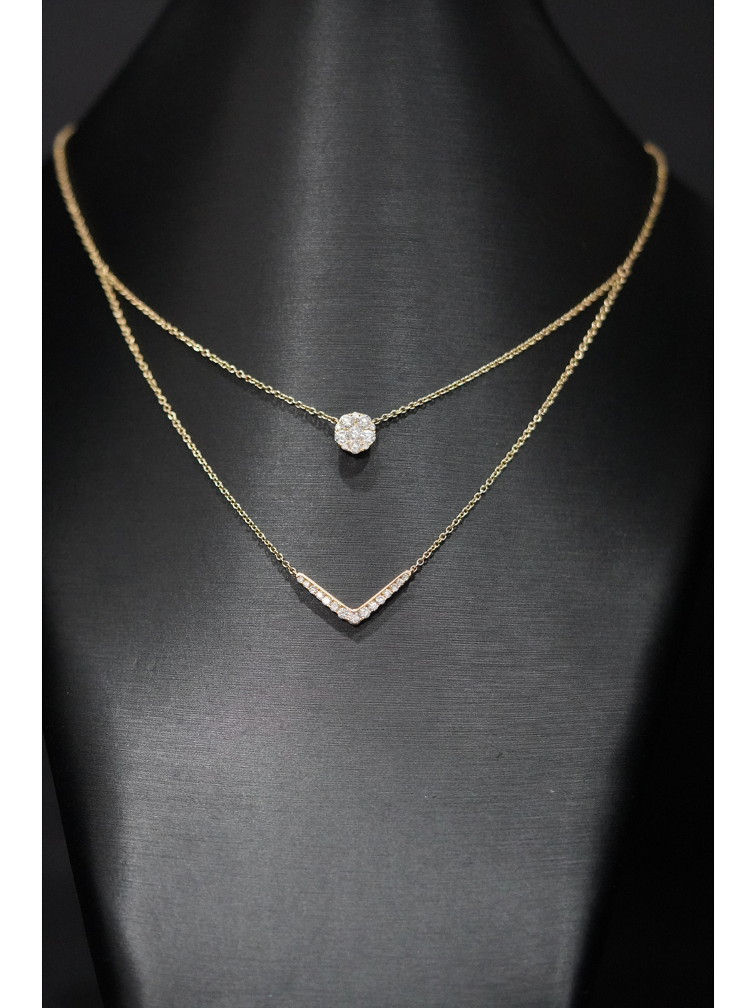 Two Layer Fashion Necklace